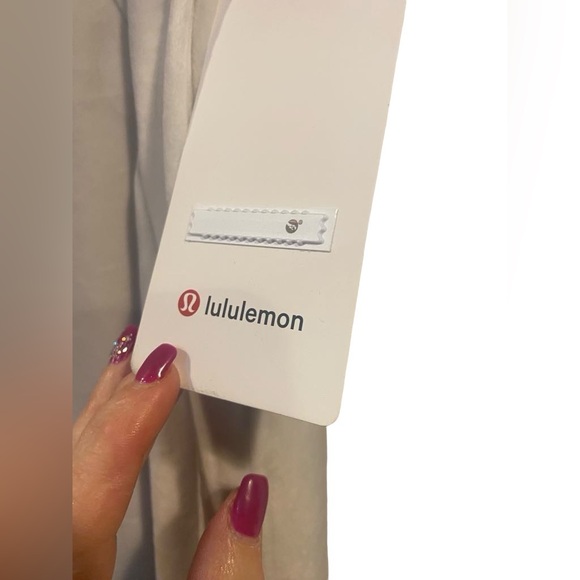 NWT Lululemon scuba MR wide leg pants velvet Size L - Picture 5 of 6